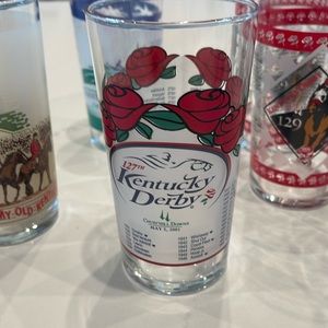 Kentucky Derby glasses